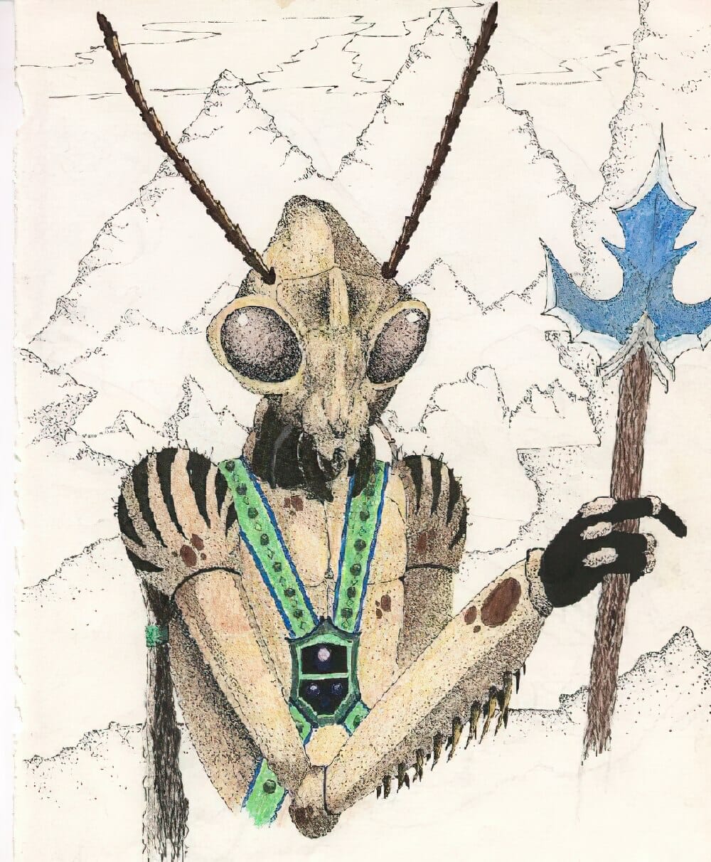 Thri-Kreen by Mewisemagic