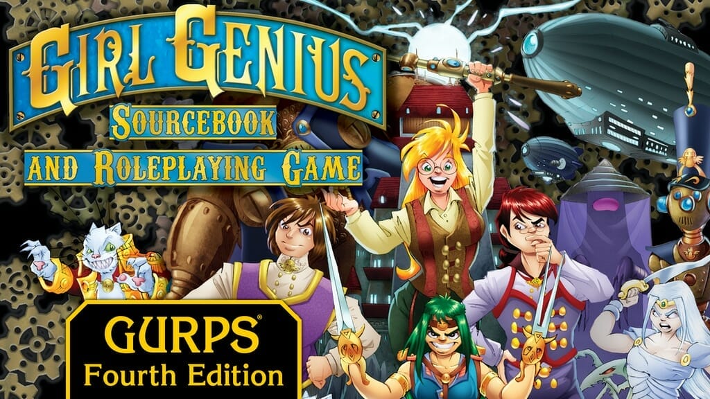 Girl Genius sourcebook and roleplaying game