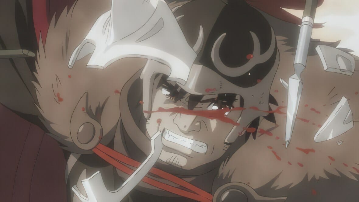 The Deer King blood splatter