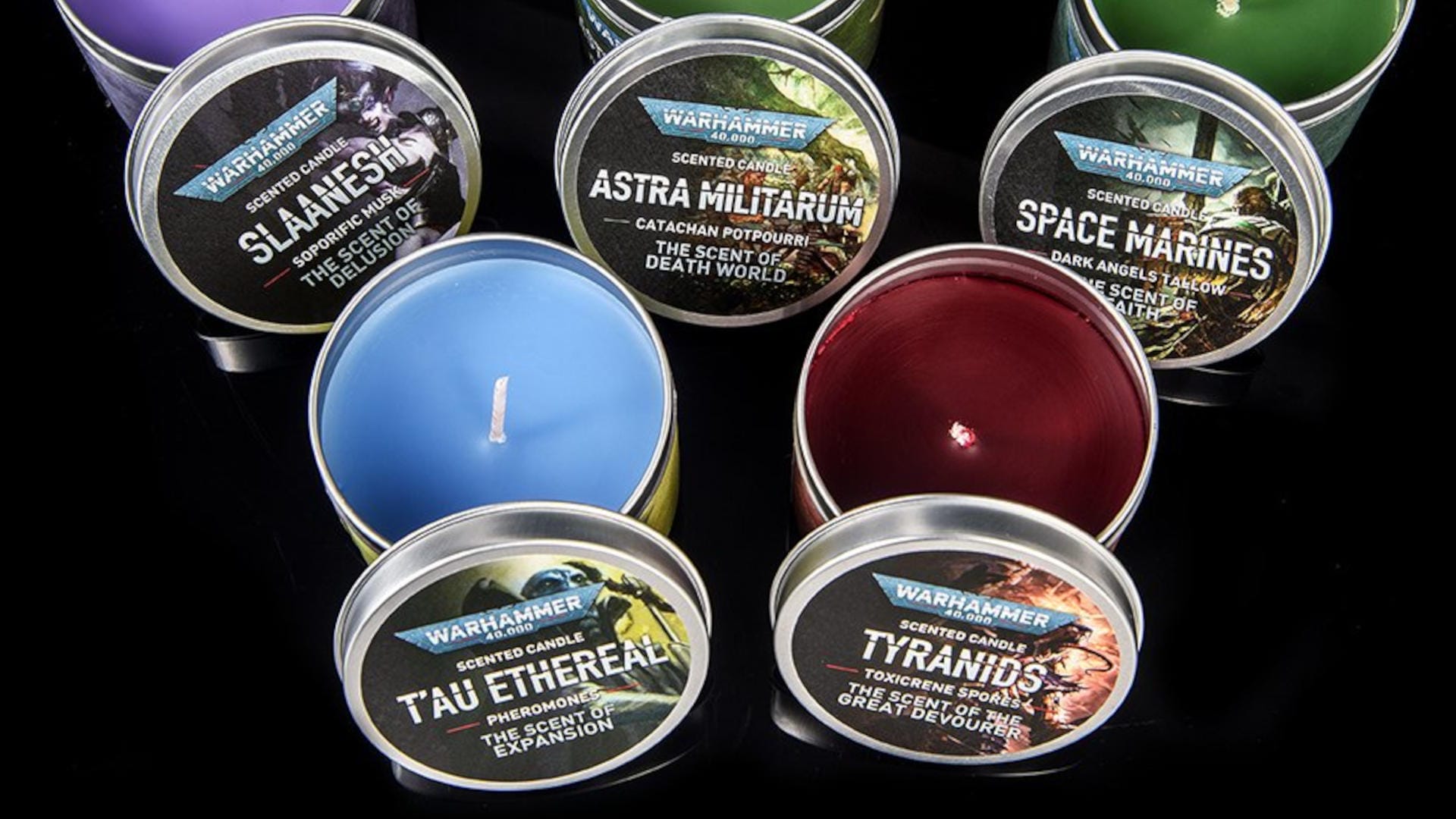 Warhammer 40K candles