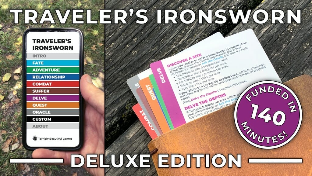 Traveler's Ironsworn: Deluxe Edition