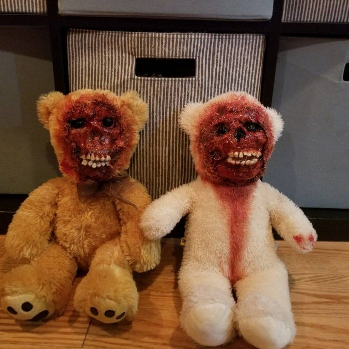 Zombie teddy bears