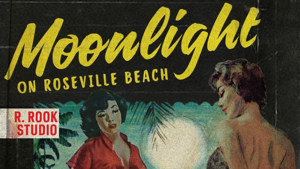 Moonlight on Roseville Beach