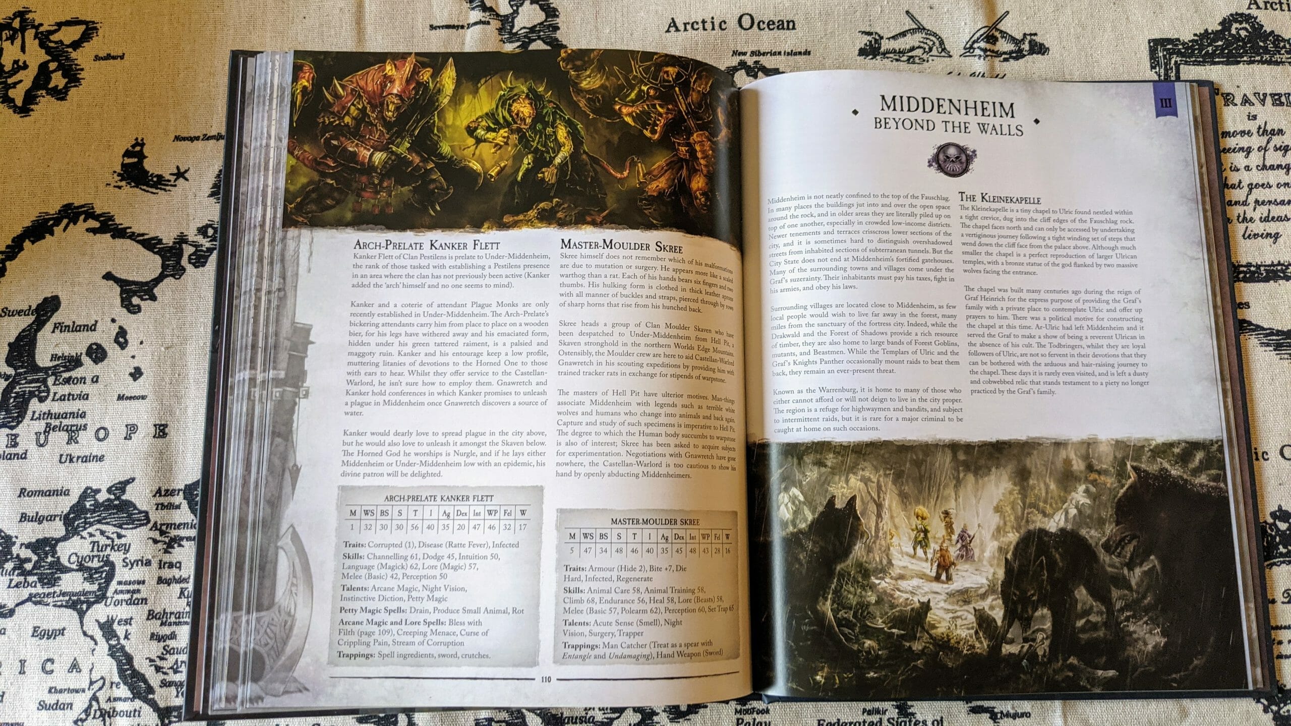 A review of Middenheim - City of the White Wolf for Warhammer 4