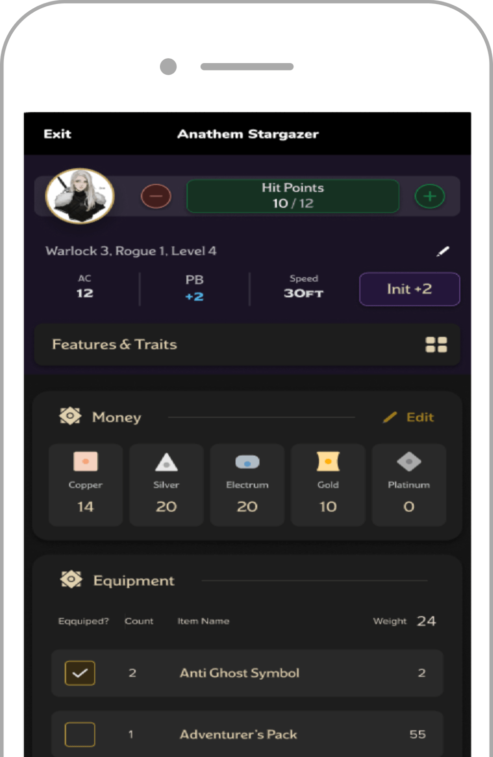 Roll20 for the Iphone