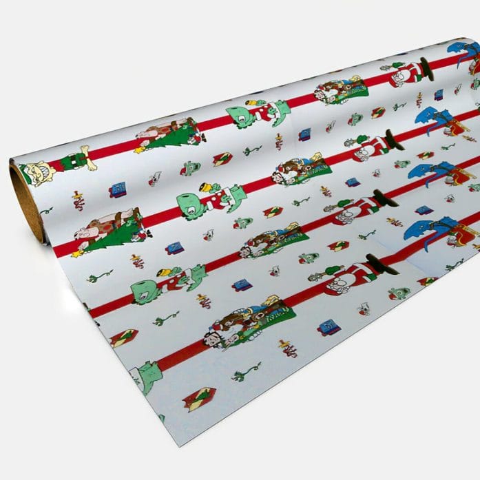 Wrapping paper by Stan!