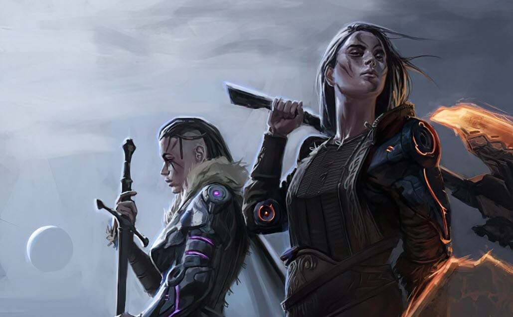 Mongoose Publishing announces Shield Maidens, a Vikings/Cyberpunk RPG