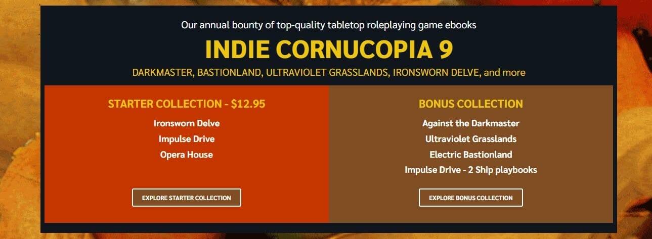 Indie Cornucopia 9 bundle
