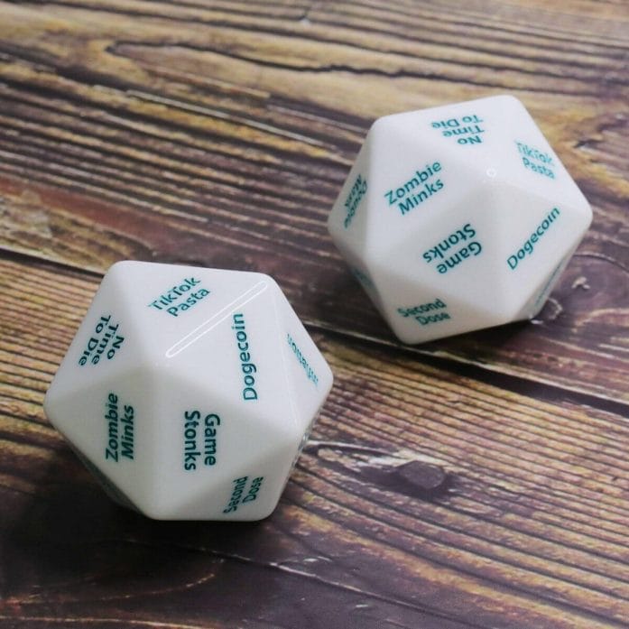 D2021 year dice