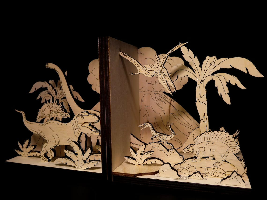 Jurassic Park bookends