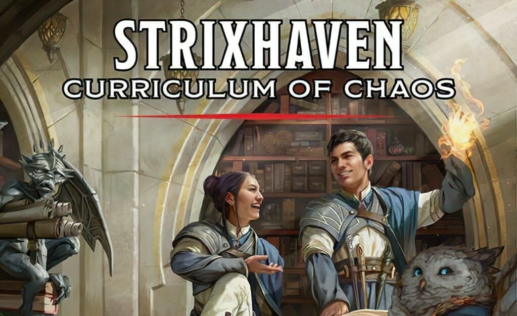 Competition: Win D&D's official Strixhaven: A Curriculum of Chaos for Roll20