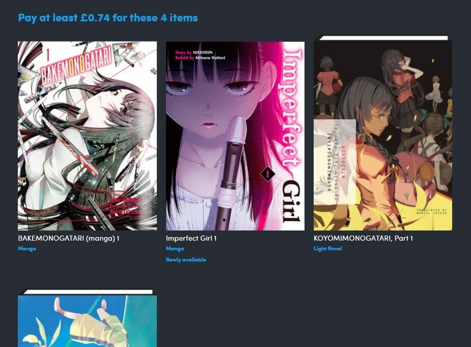 Monogatari Returns bundle