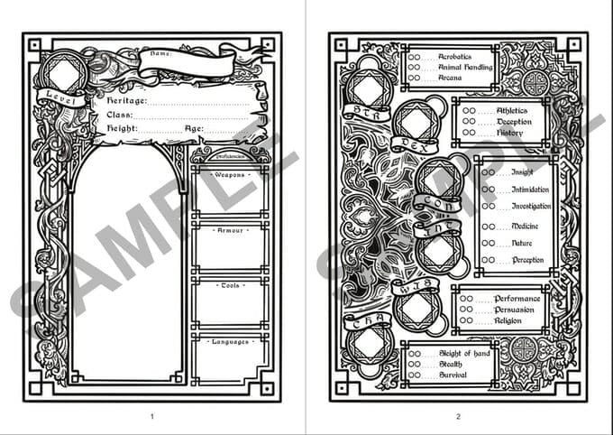 Trinity Knot Studio adventurers journals