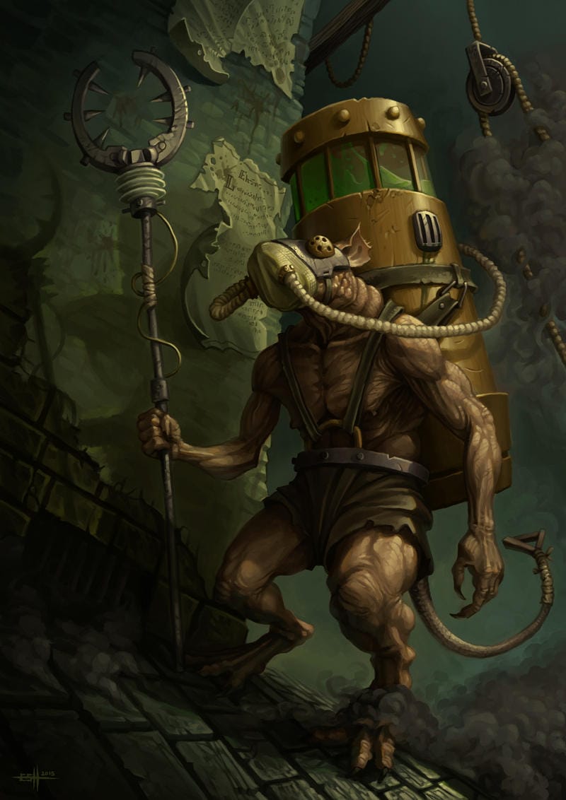 Skaven Master by edgarsh422