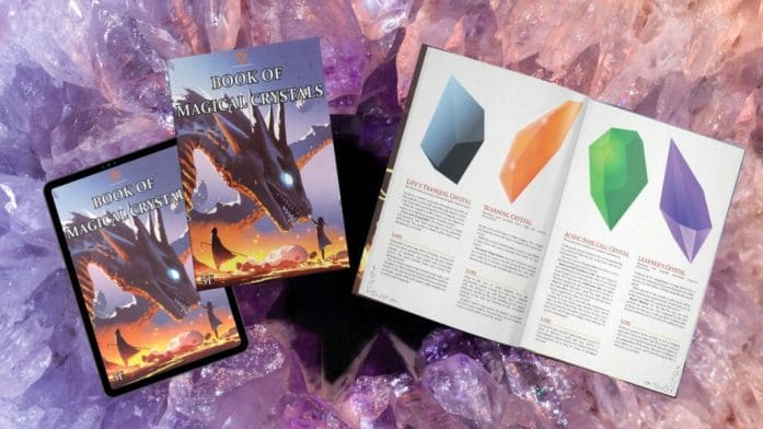 Book of Magical Crystals 