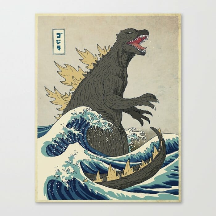 DinoMike - The Great Godzilla off Kanagawa