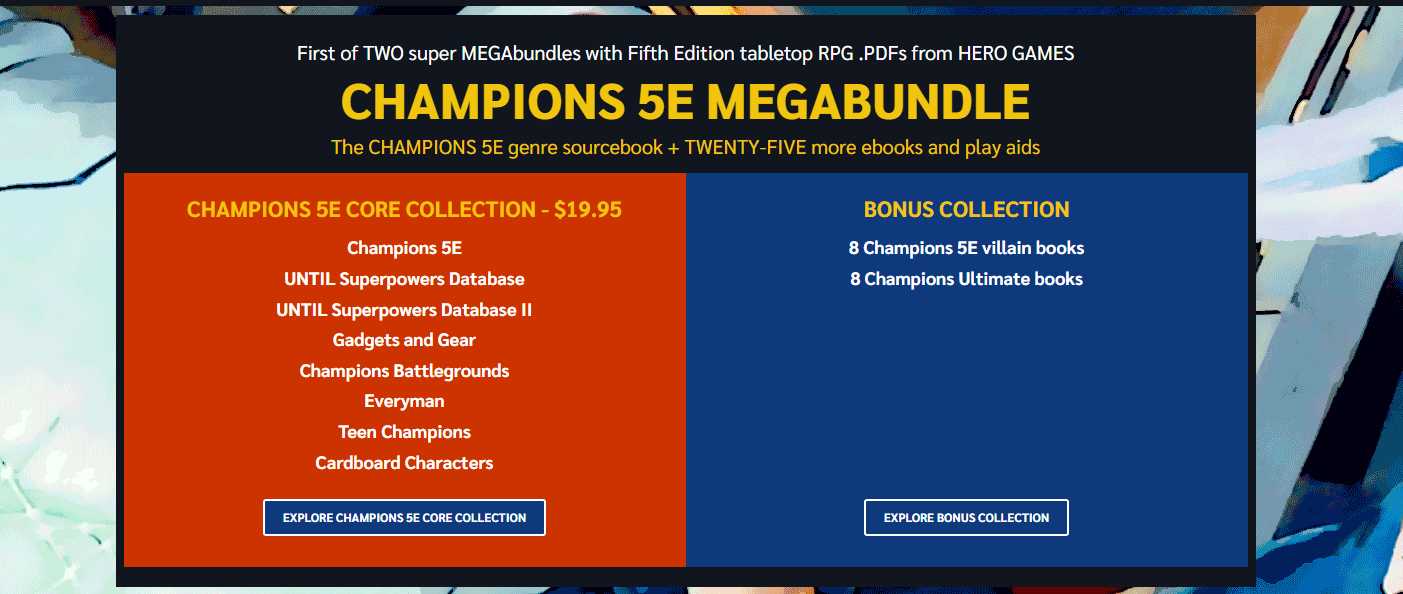 Champions 5e Megabundle