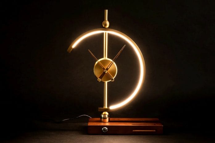 khonsu clock lamp