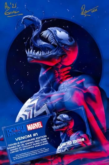 Venom 1 (Junggeun Yoon Double Exposure Variant Double Signed & Numbered)