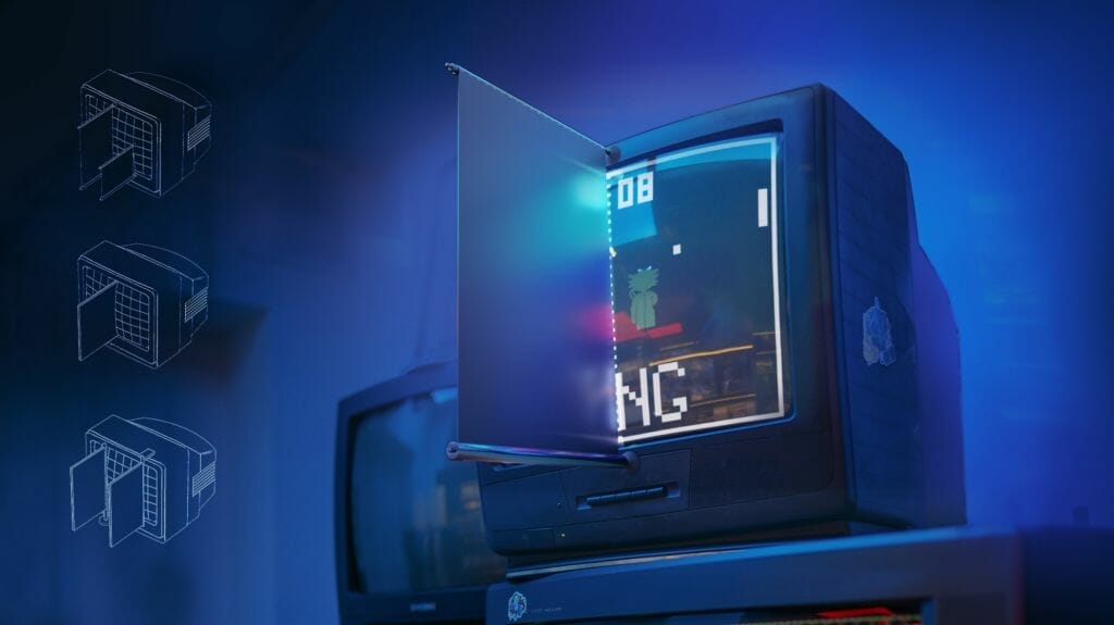 Screen Divider  based off a patent by Tim Coffey, rendered by Crucial. 