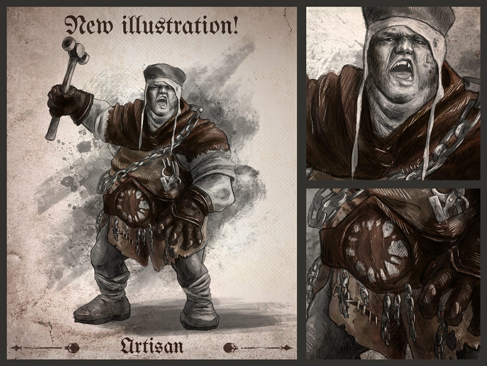 The Old World: Grim and Perilous - the Artisan by Barbara Szymańska