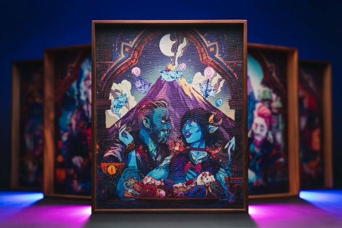 Mighty Nein dice tray - Fjord & Jester