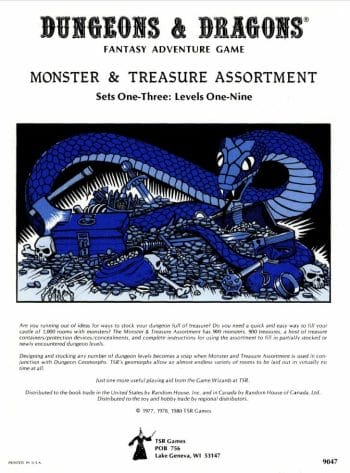 D&D Monster & Treasure Assortment Sets