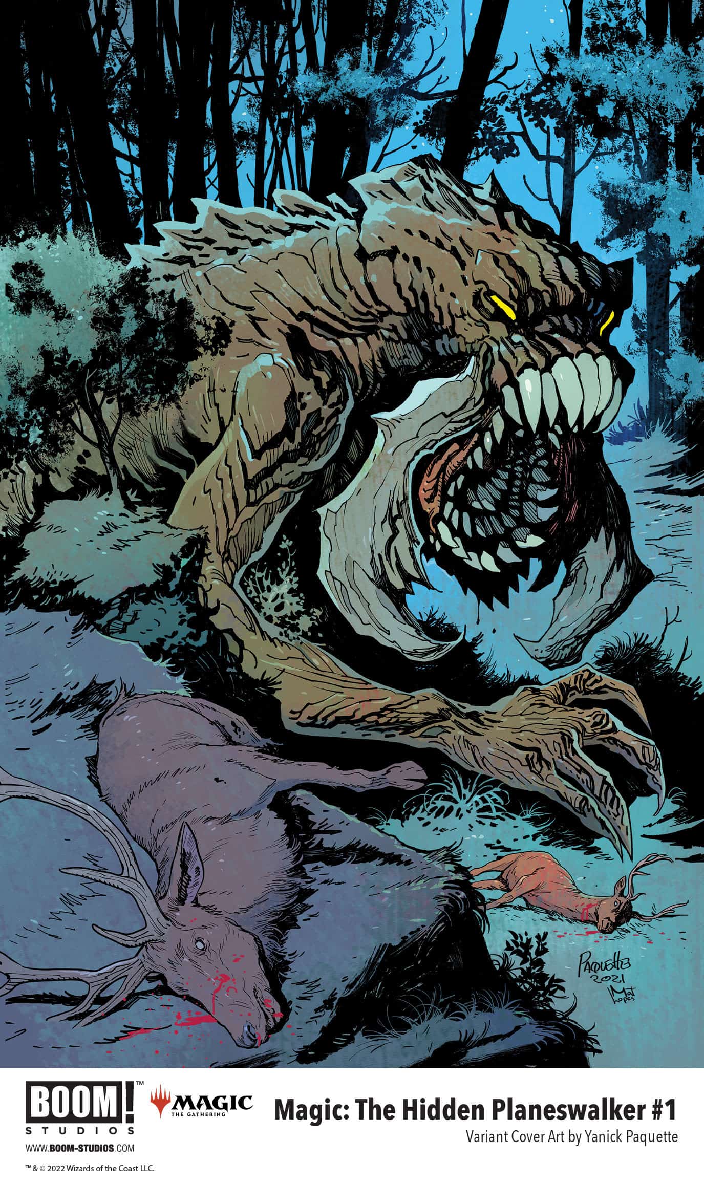 Magic: The Hidden Planeswalker #1 - Cover 3