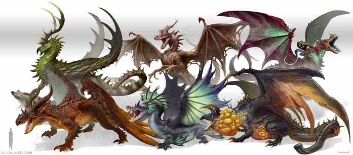 Trolltrader Dragons by arvalis