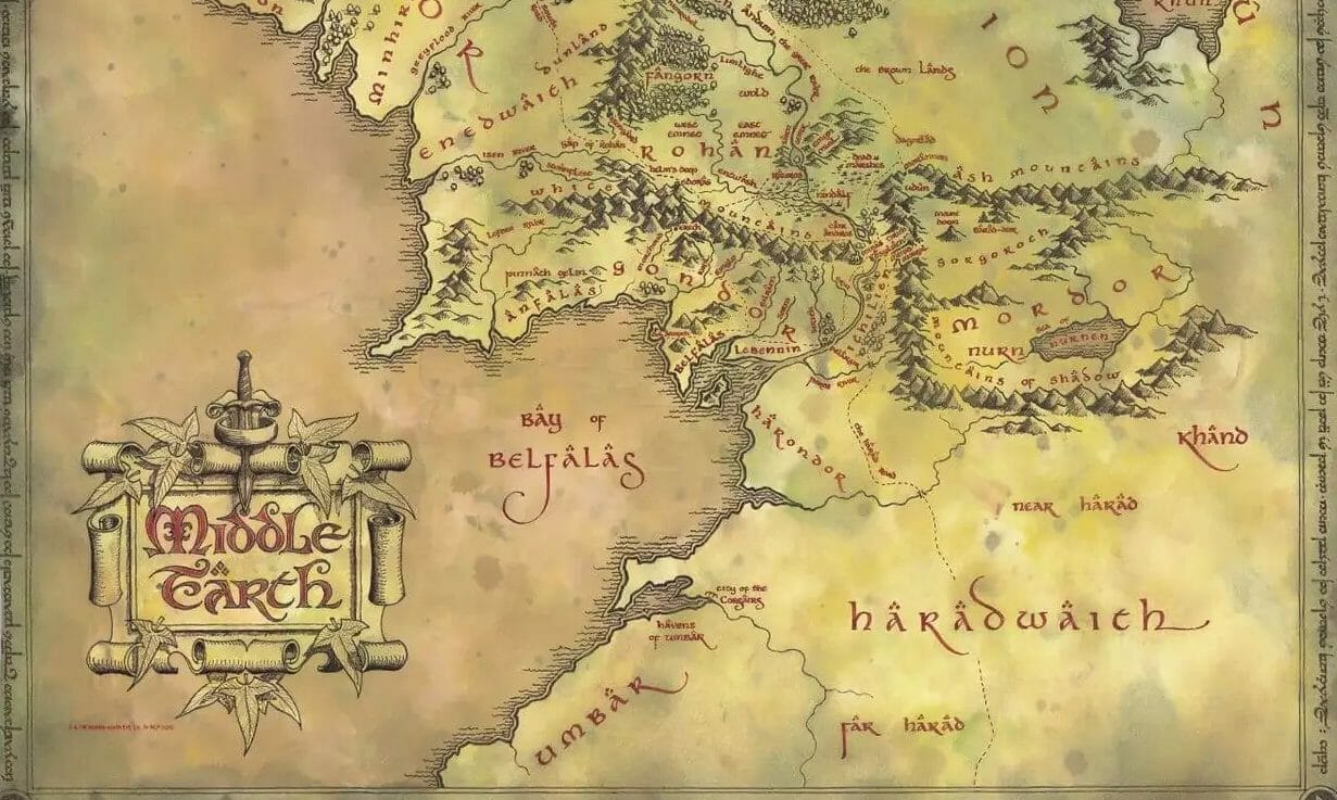 Details about   A Map of Middle Earth Throw Blanket Ultra Soft Thick Microplush 50"x40" Black 