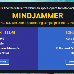 Mindjammer transhuman RPG roars back to life at the Bundle of Holding