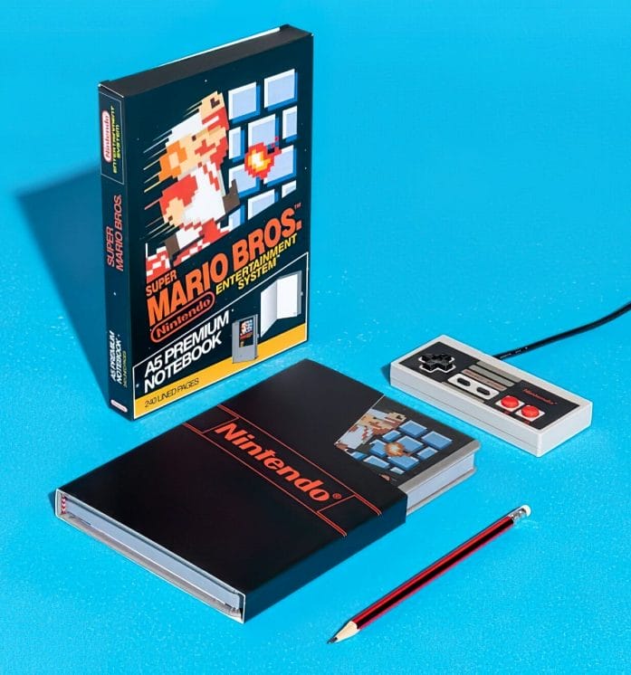 Nintendo NES Super Mario Notebook