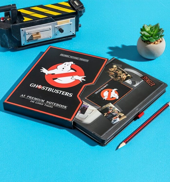 Ghostbusters VHS Notebook