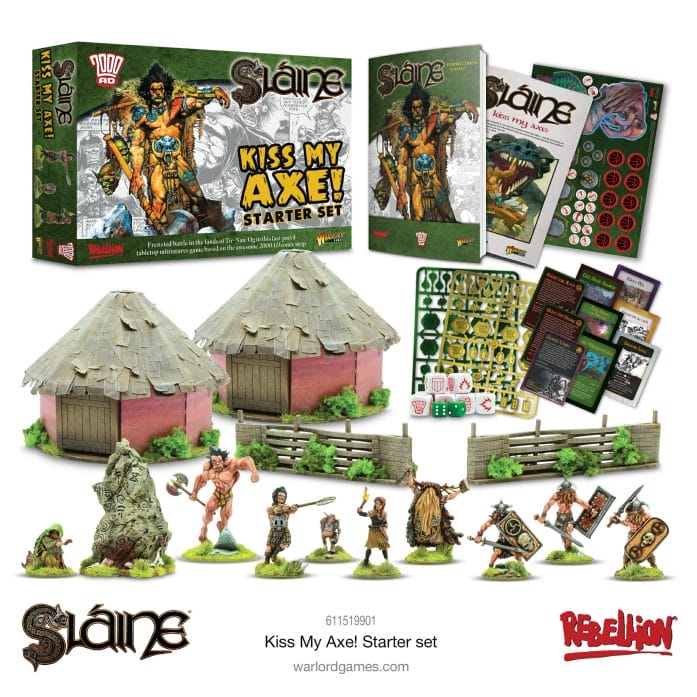 Sláine Miniatures Kiss My Axe!