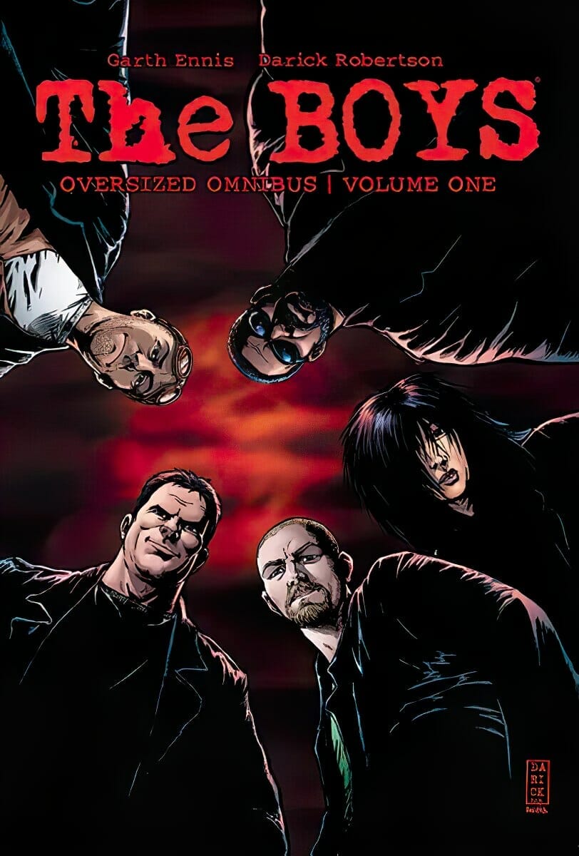 Garth Ennis signed The Boys.