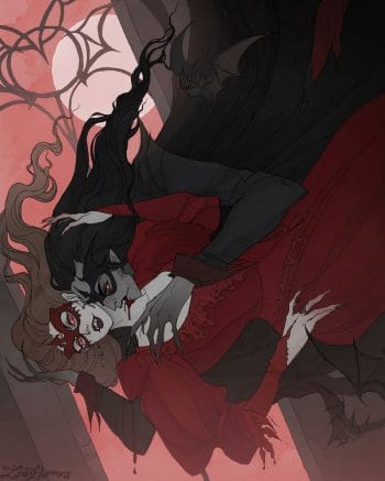 Drawlloween Vampire Bite by IrenHorrors