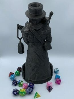 Plague Doctor dice tower