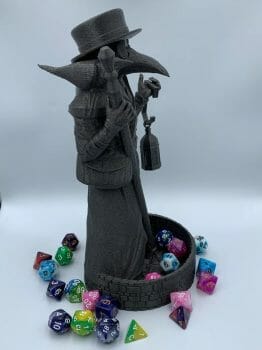 Plague Doctor dice tower