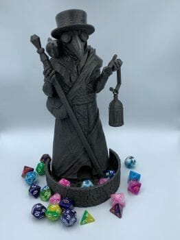 Plague Doctor dice tower