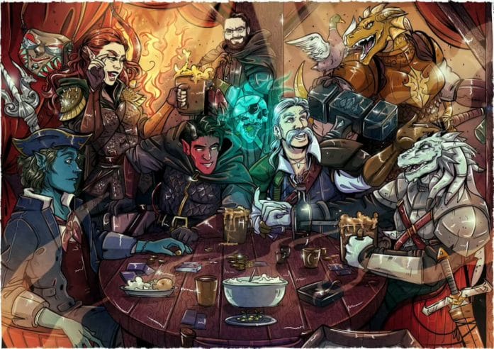 Agata Żebrowska: Commission your D&D group portrait