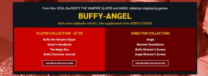 Bundle of Holding's Buffy-Angel deal.