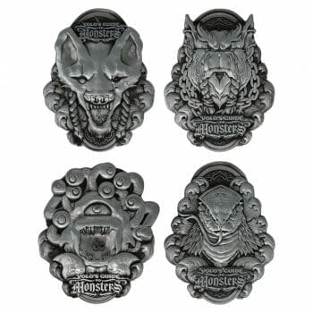 Limited edition Volo's Guide to Monsters Medallion Set