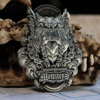 Limited edition Volo's Guide to Monsters Medallion Set