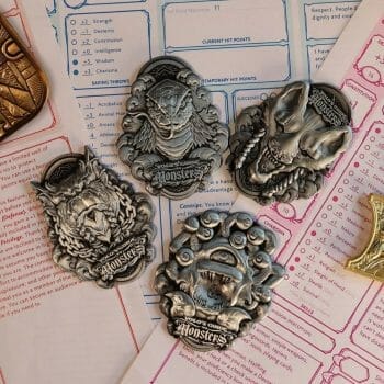 Limited edition Volo's Guide to Monsters Medallion Set