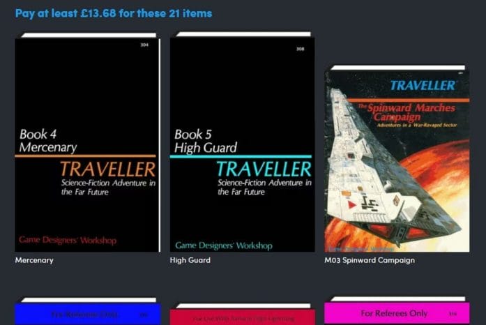 Marc Miller's classic Traveller sci-fi RPG