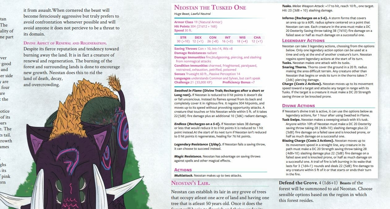 Neostan the Tusked One