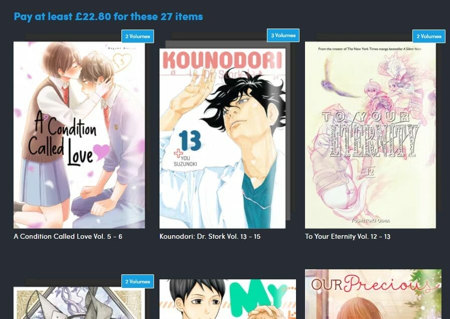 Kodansha manga bundle