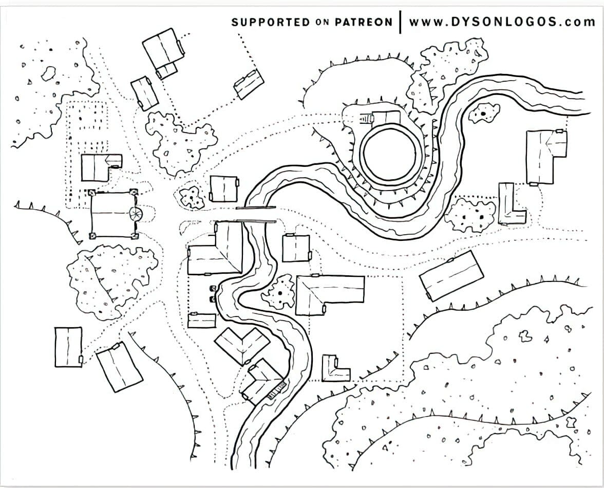 Village of Eskerdale / Dyson Logos