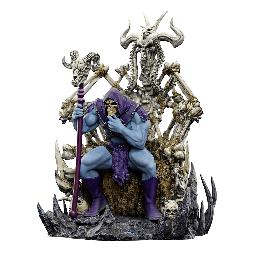 Masters Of The Universe: Deluxe 1/10 Art Scale Statue: Skeletor On Throne