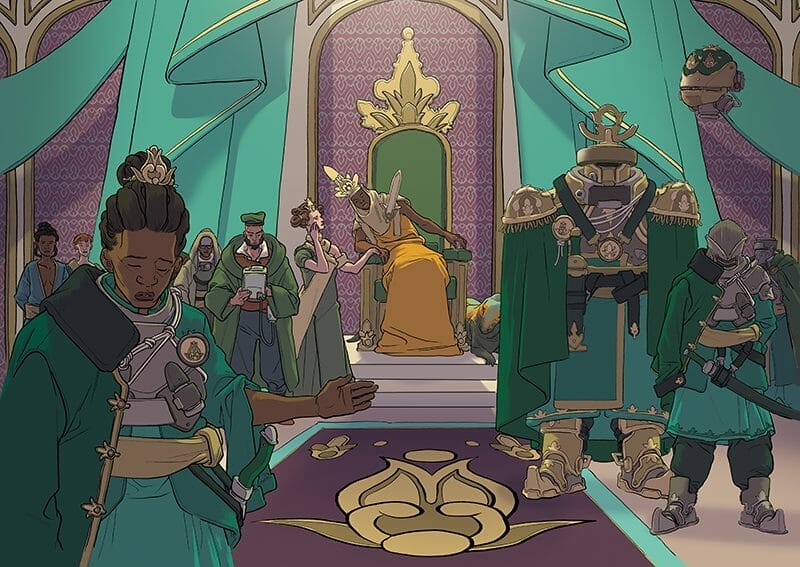 Politics and duelling mechs: Lancer RPG expands to the Karrakin Trade Baronies 